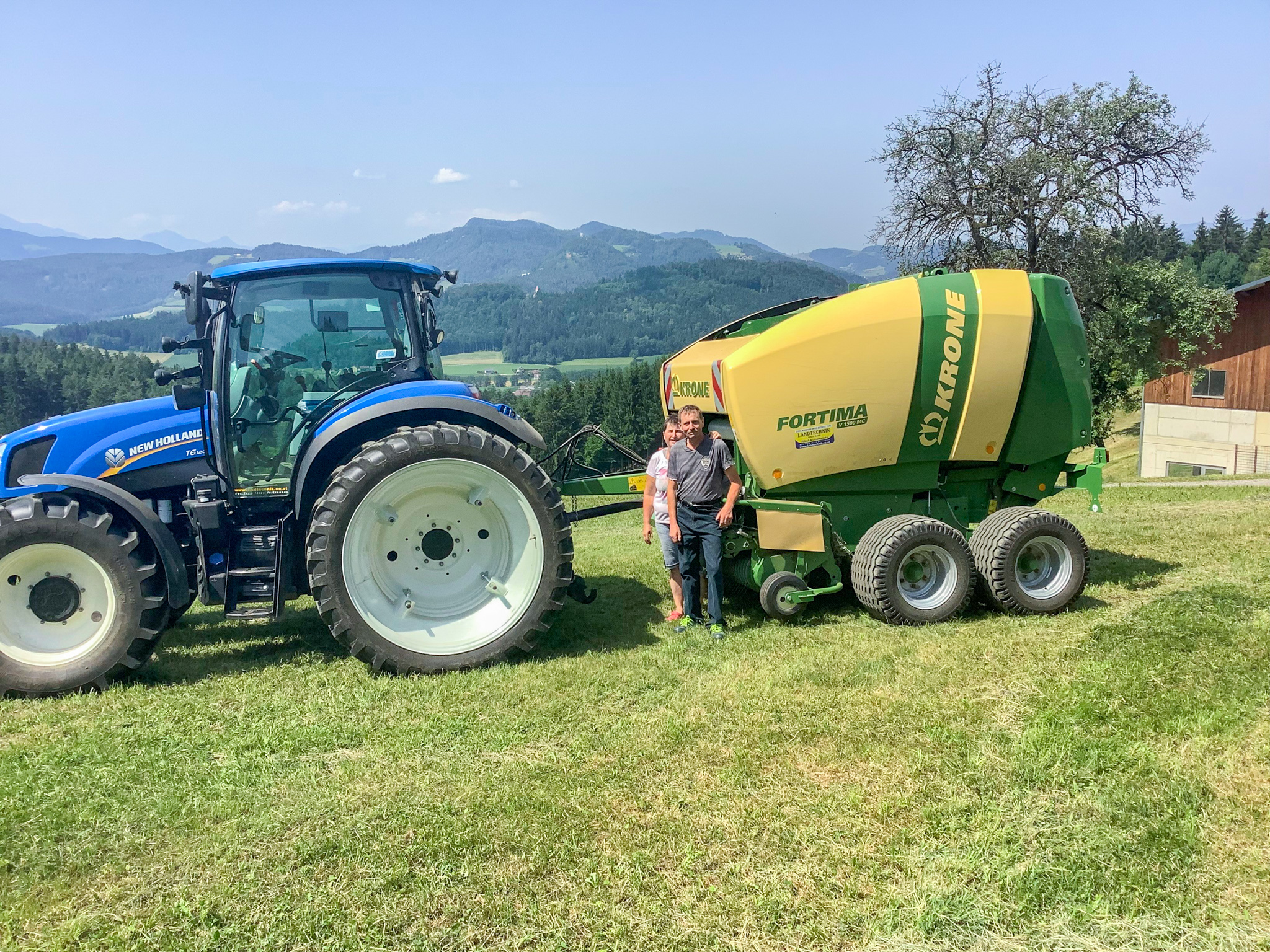 Krone Rundballenpresse Fortima V Mc Landtechnik Villach