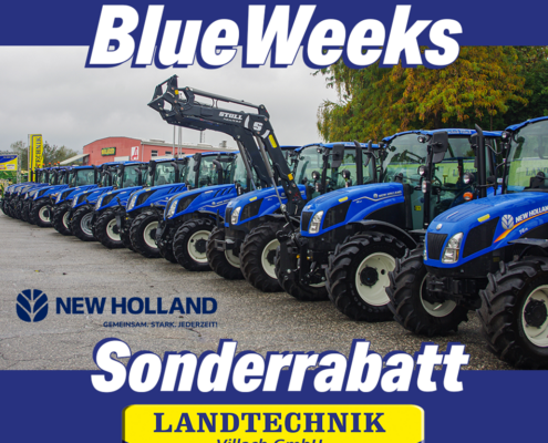 BlueWeeks Sonderrabatt New Holland