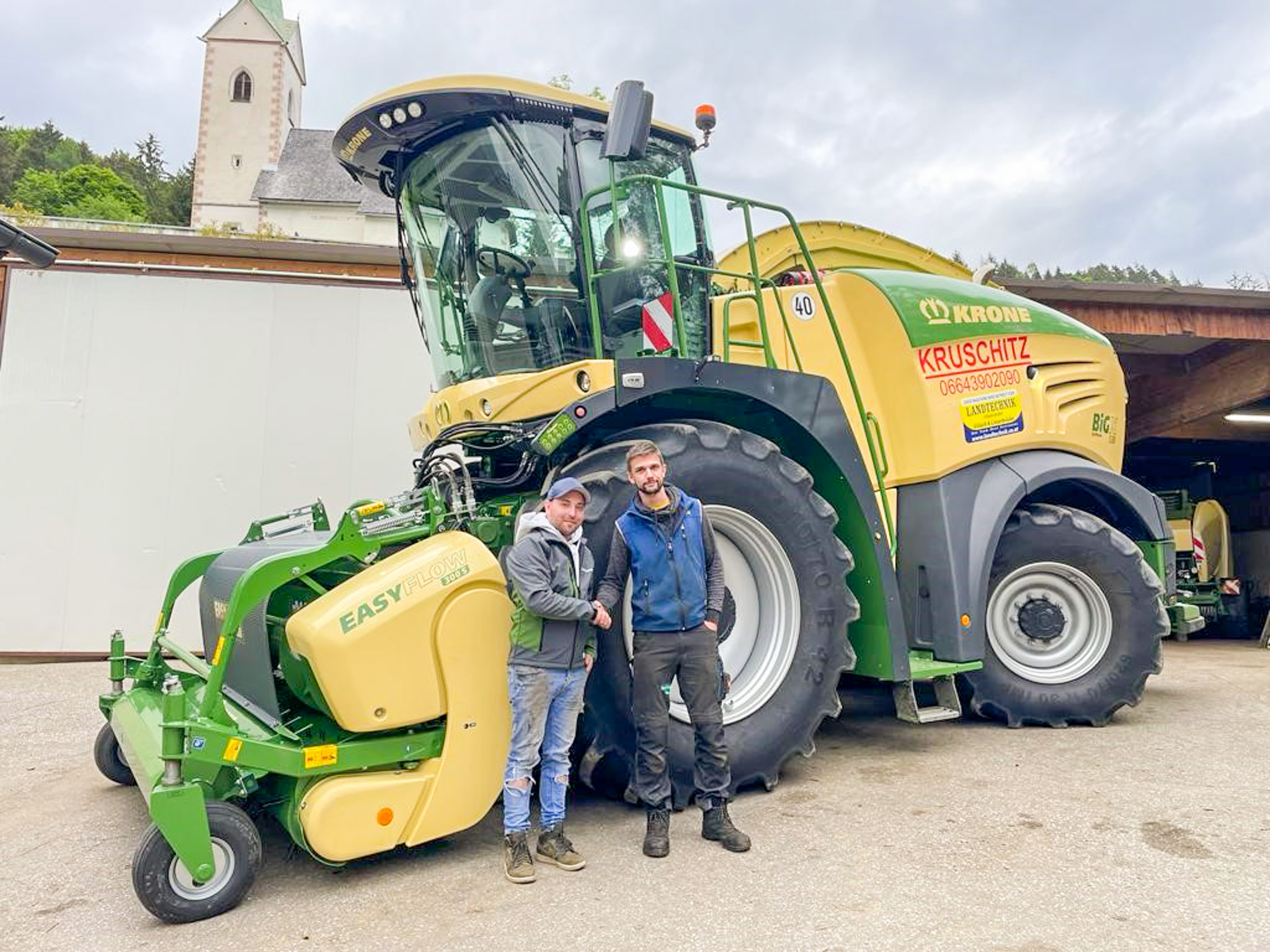 Krone Feldh Cksler Big X Landtechnik Villach