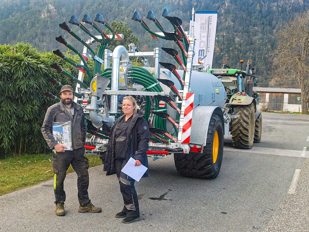 Joskin Alpina mit Vogelsang Schleppschuh