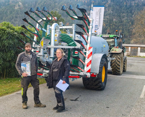 Joskin Alpina mit Vogelsang Schleppschuh